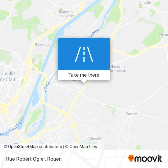 Rue Robert Ogier map