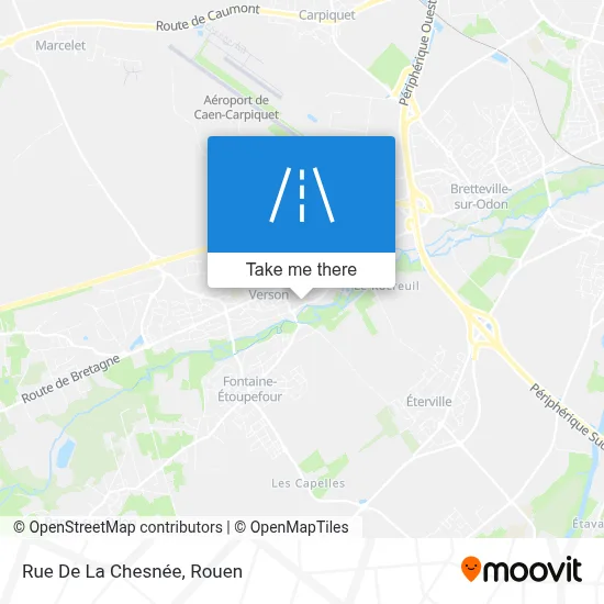 Rue De La Chesnée map