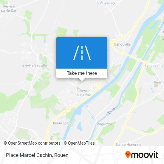 Place Marcel Cachin map