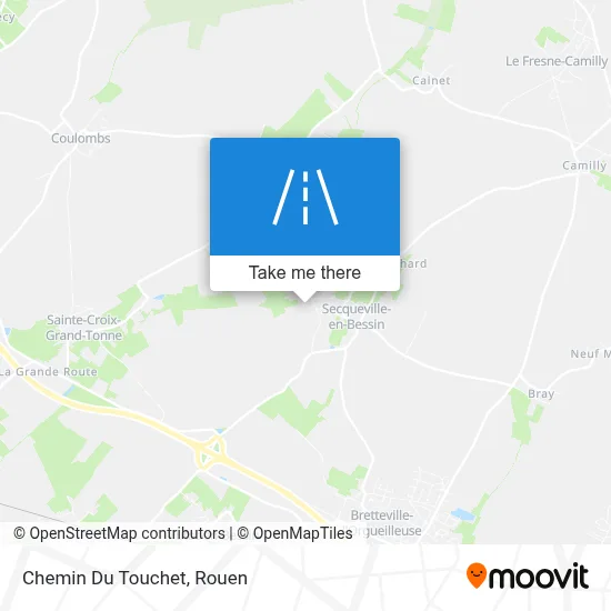 Chemin Du Touchet map