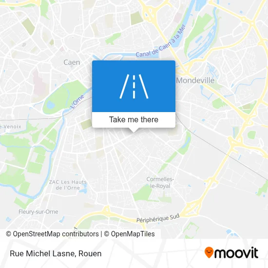 Rue Michel Lasne map