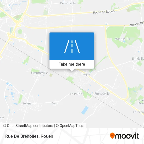 Rue De Breholles map