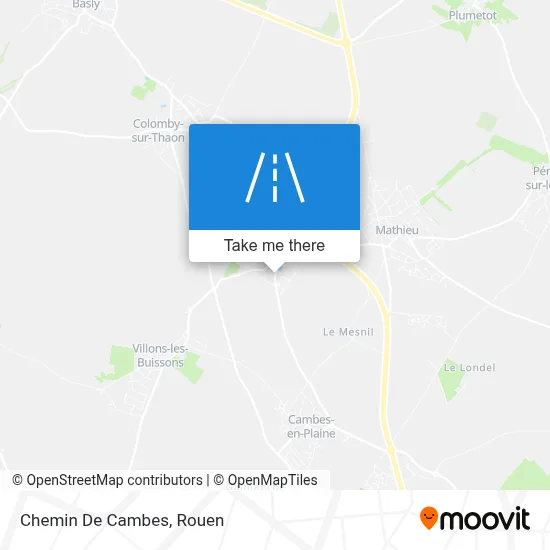 Chemin De Cambes map