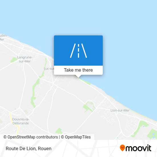 Route De Lion map