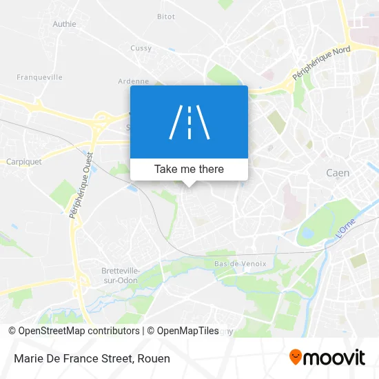 Rue Marie De France map