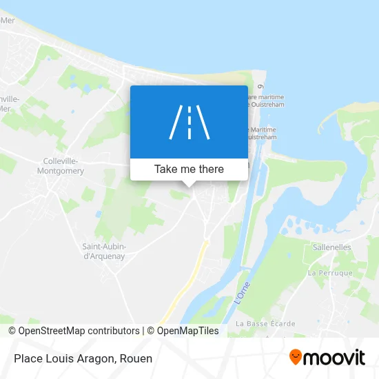 Place Louis Aragon map