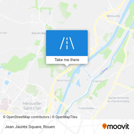 Place Jean Jaurès map