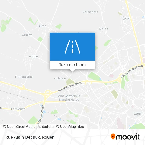 Rue Alain Decaux map