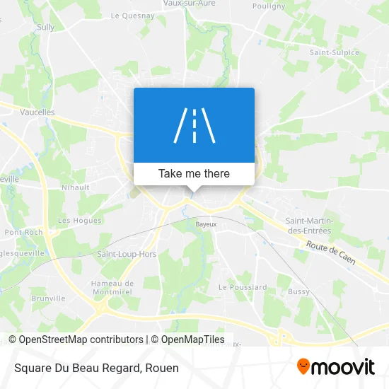 Square Du Beau Regard map