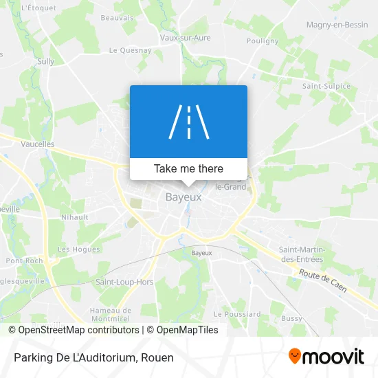 Parking De L'Auditorium map