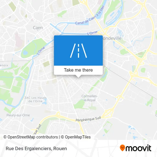 Rue Des Ergalenciers map