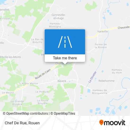 Mapa Chef De Rue