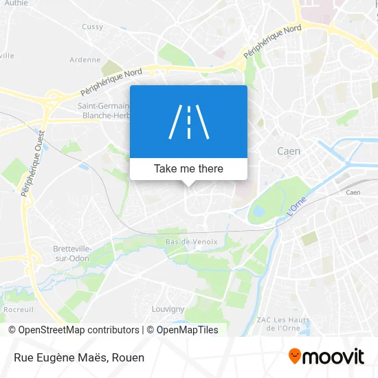 Rue Eugène Maës map