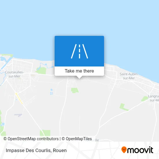 Impasse Des Courlis map
