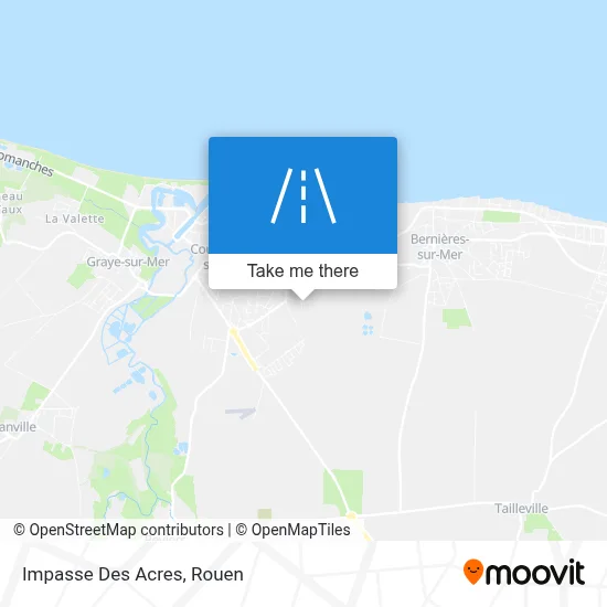 Impasse Des Acres map