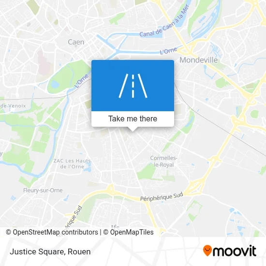 Place De La Justice map
