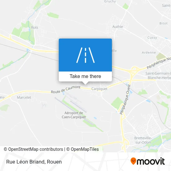 Rue Léon Briand map