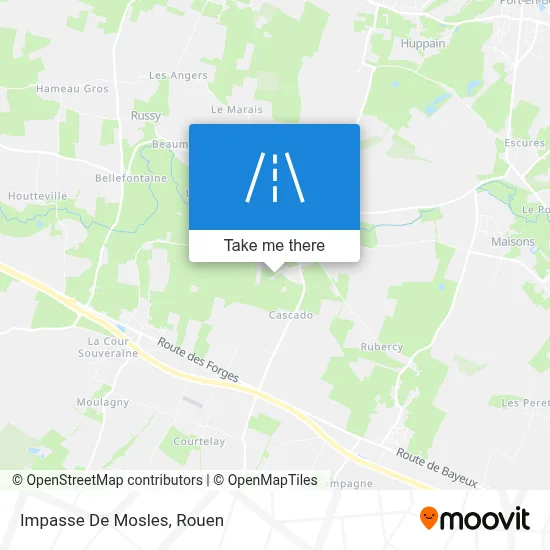 Impasse De Mosles map