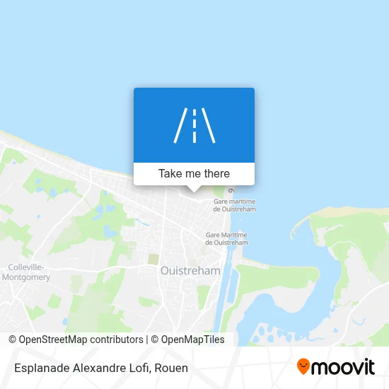 Esplanade Alexandre Lofi map