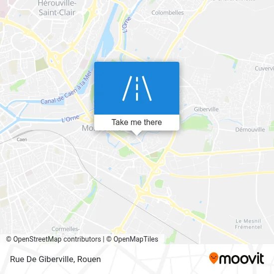 Rue De Giberville map