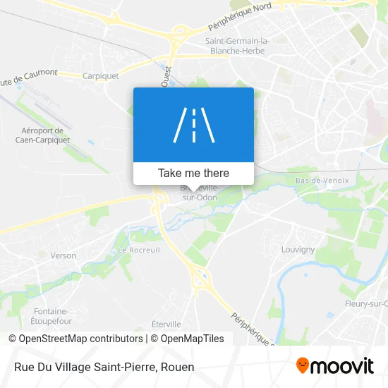 Rue Du Village Saint-Pierre map