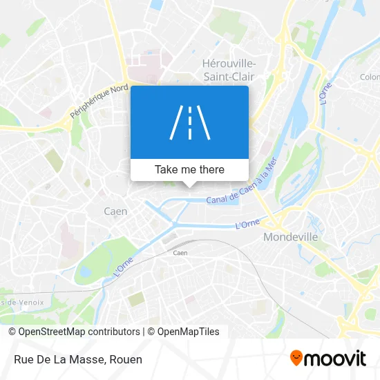 Rue De La Masse map