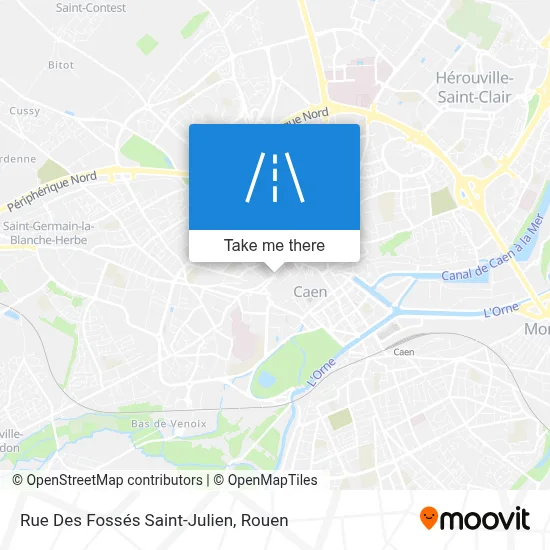 Rue Des Fossés Saint-Julien map