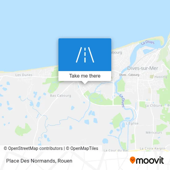 Place Des Normands map