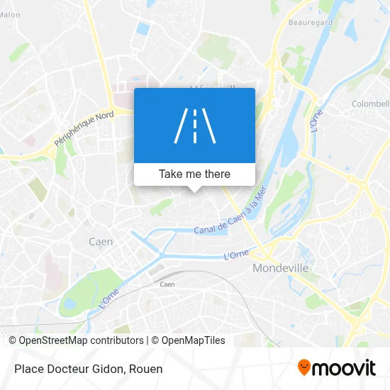 Place Docteur Gidon map
