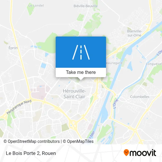 Le Bois Porte 2 map