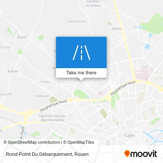 Rond-Point Du Débarquement map