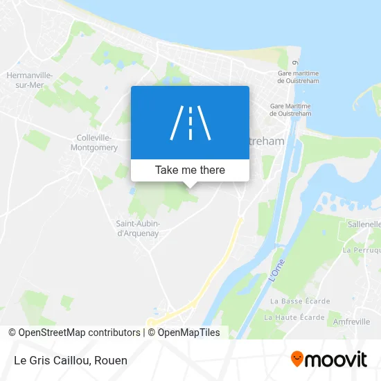 Le Gris Caillou map