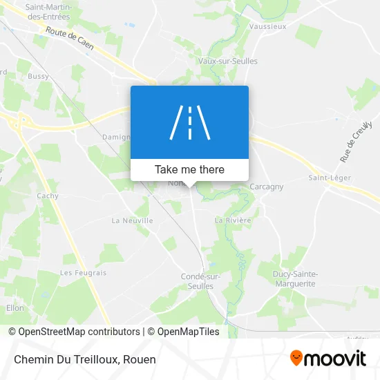 Mapa Chemin Du Treilloux