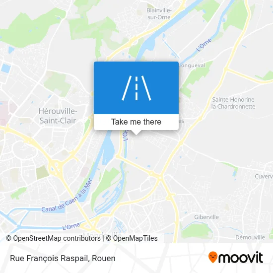 Rue François Raspail map