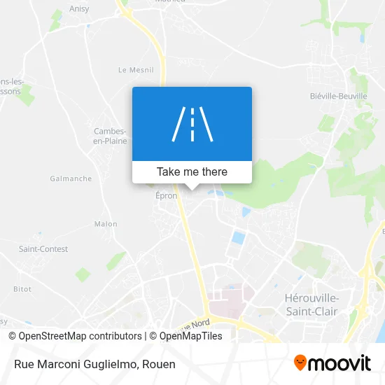 Rue Marconi Guglielmo map