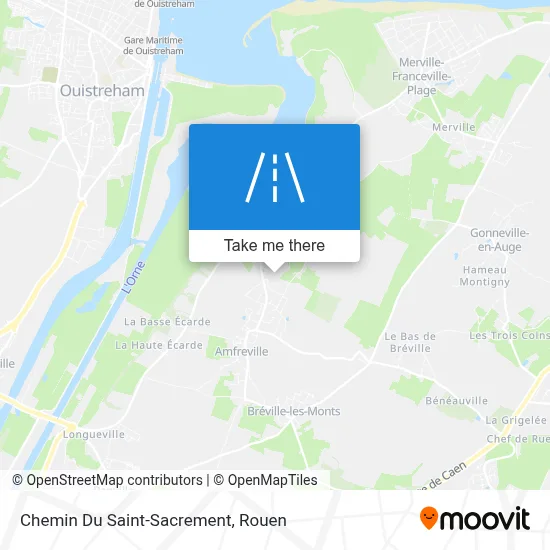 Chemin Du Saint-Sacrement map