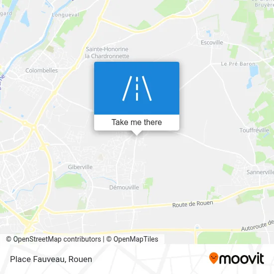 Place Fauveau map
