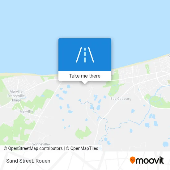 Mapa Rue Des Sables