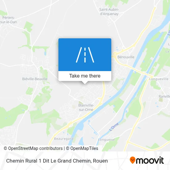 Chemin Rural 1 Dit Le Grand Chemin map