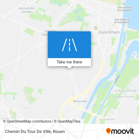 Chemin Du Tour De Ville map