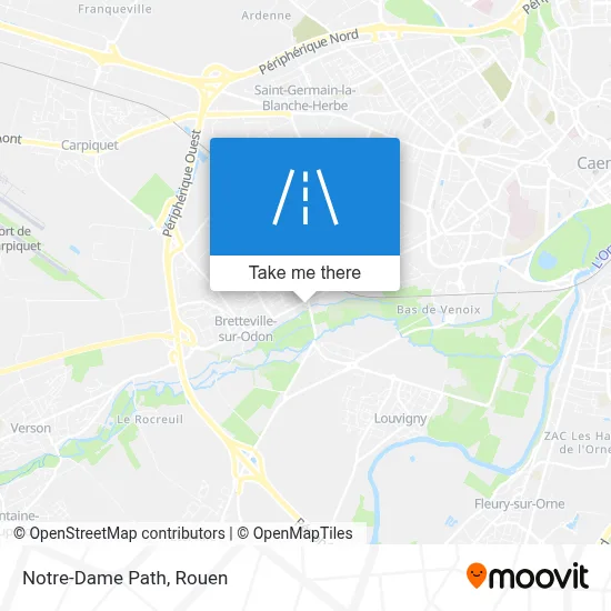 Chemin Notre-Dame map