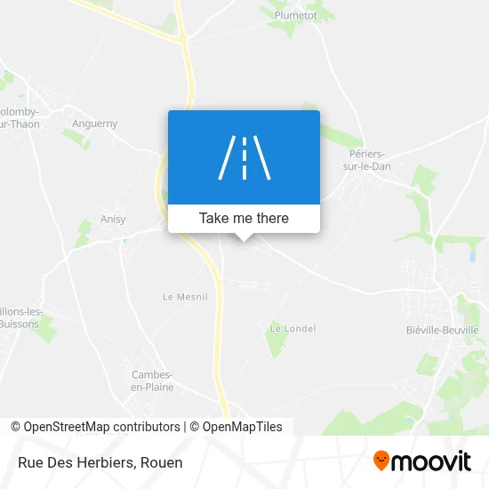 Rue Des Herbiers map