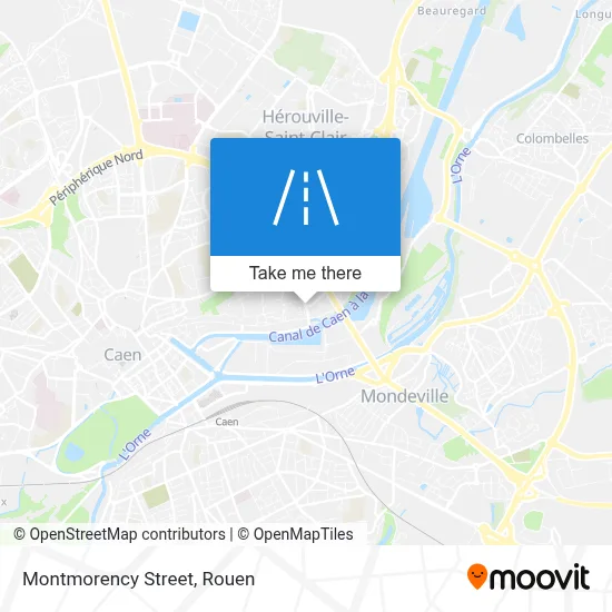 Rue Montmorency map