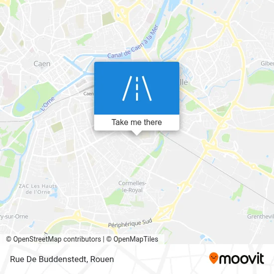 Rue De Buddenstedt map