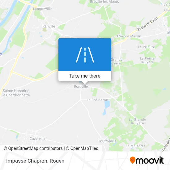 Impasse Chapron map