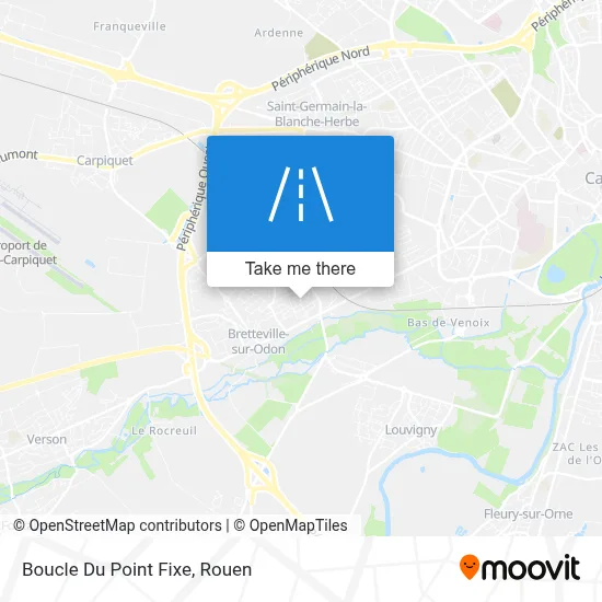 Boucle Du Point Fixe map