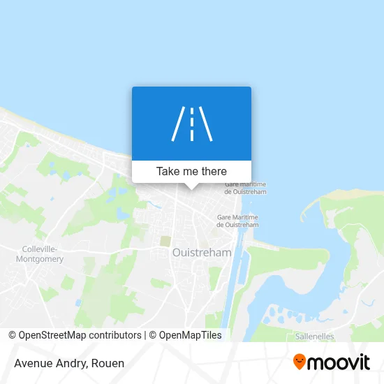 Avenue Andry map