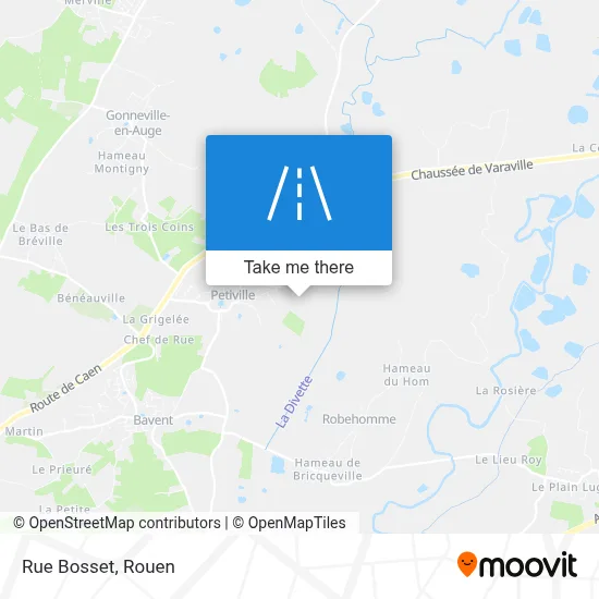Rue Bosset map