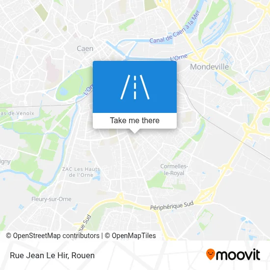 Rue Jean Le Hir map