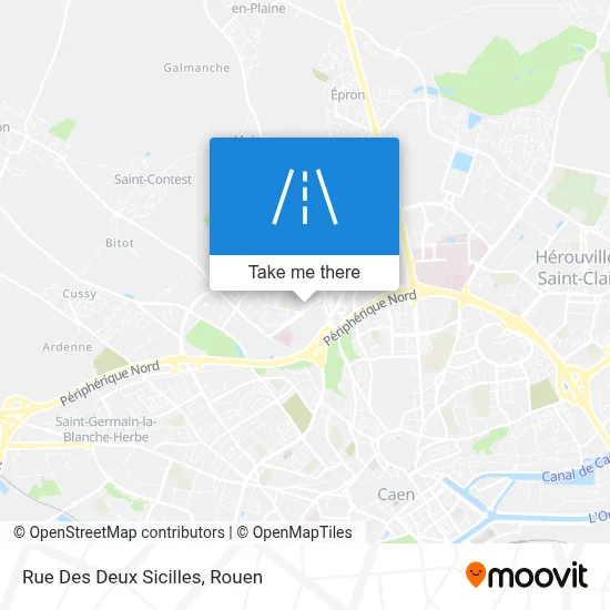 Rue Des Deux Sicilles map